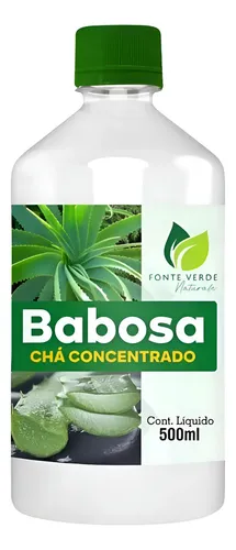 Concentrado de Babosa (Aloe Vera) 500ml — Fonte Verde