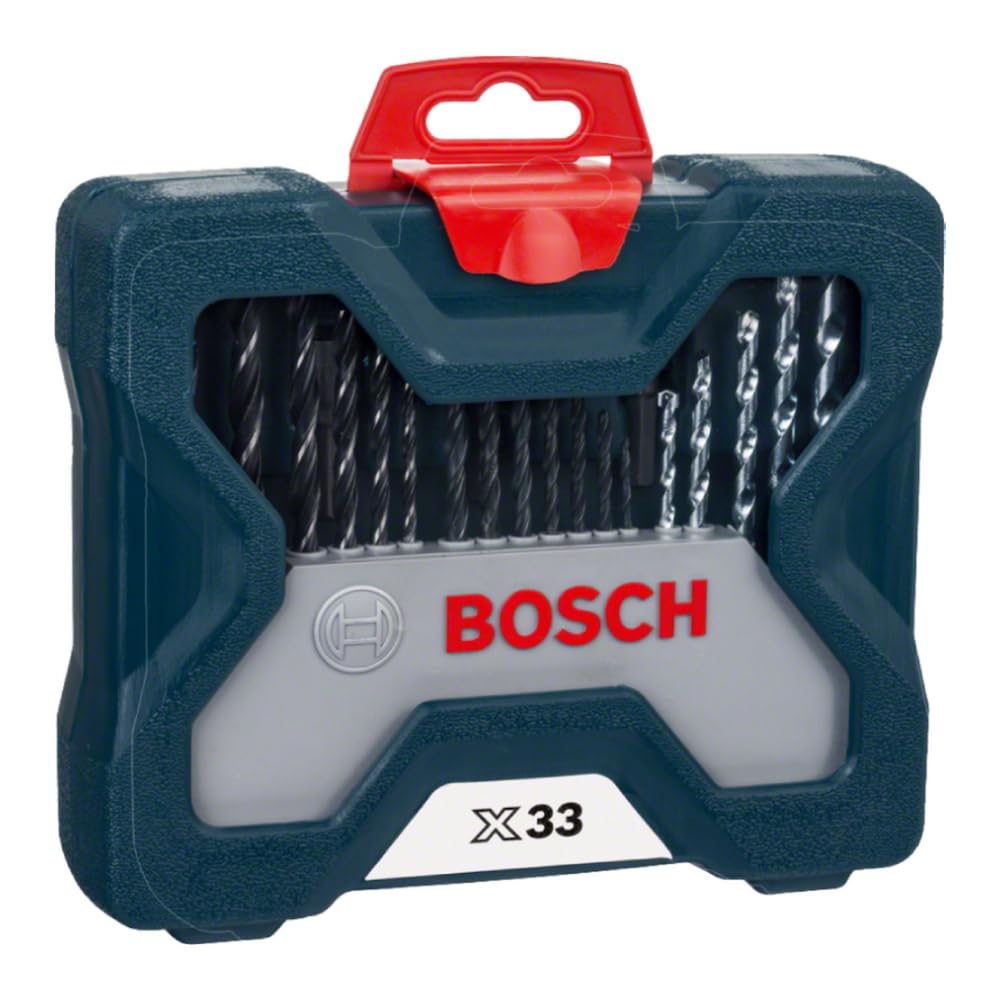 Bosch Kit de Pontas e Brocas X-Line 33 Peças, com Maleta