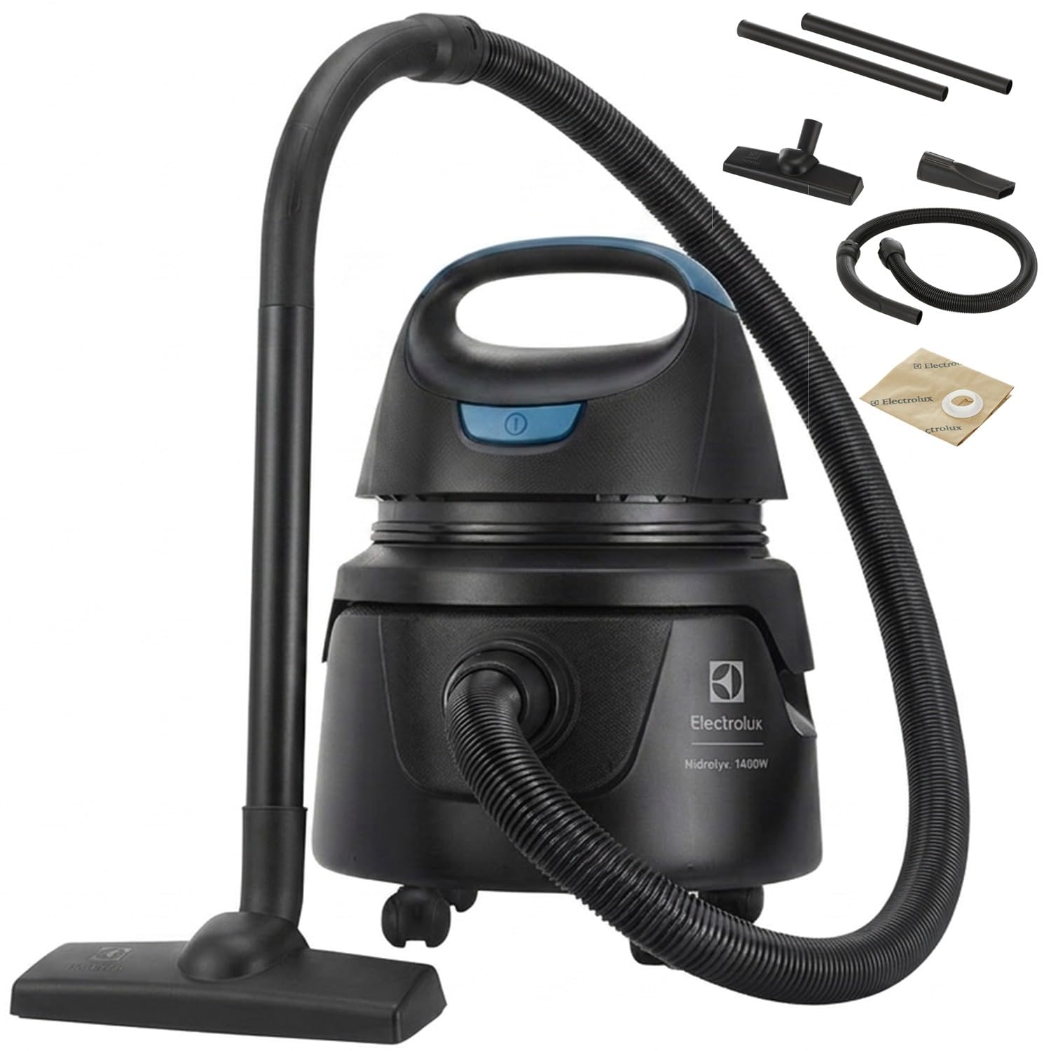 Aspirador de Água e Pó Electrolux AWD01 1400W, 12L, Função Sopro, 127V