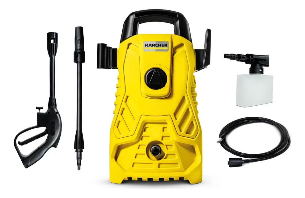 Lavadora de Alta Pressão Kärcher Compacta 1500 PSI, 1400W, com Aplicador de Detergente — 127V