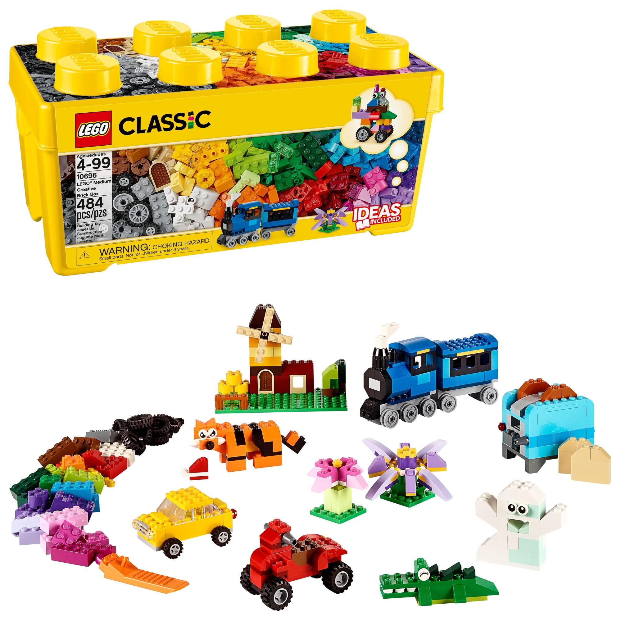 LEGO Classic Caixa Média de Peças Criativas 10696 (484 Peças)