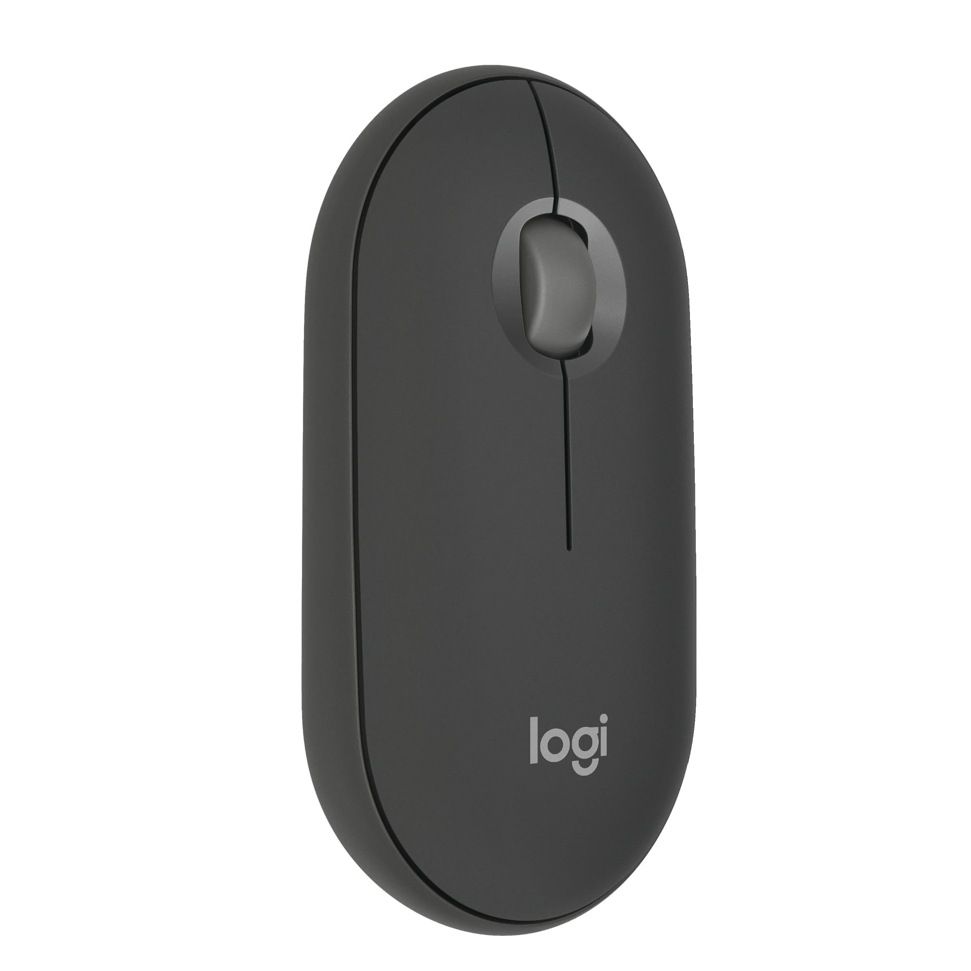 Mouse Sem Fio Logitech Pebble 2 M350s Bluetooth, Clique Silencioso — Grafite