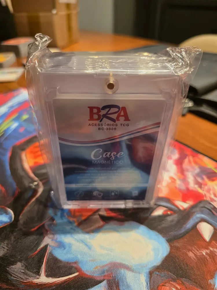10 Case Magnético Para Cards TCG Pokémon, Magic, Lorcana