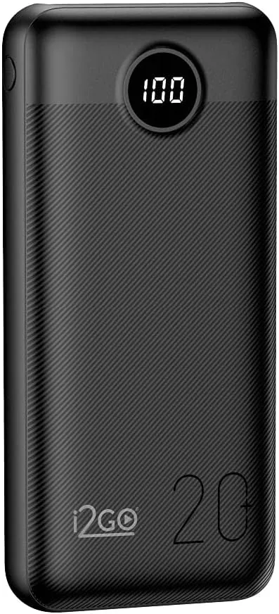 Carregador Portátil I2GO PRO Power Bank 20000mAh
