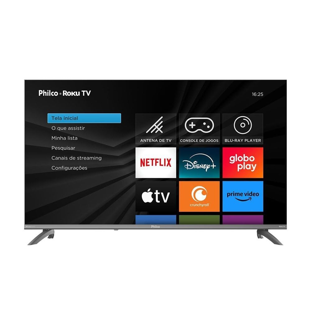 Smart TV 43" Philco Roku TV Full HD HDR10 Dolby Áudio