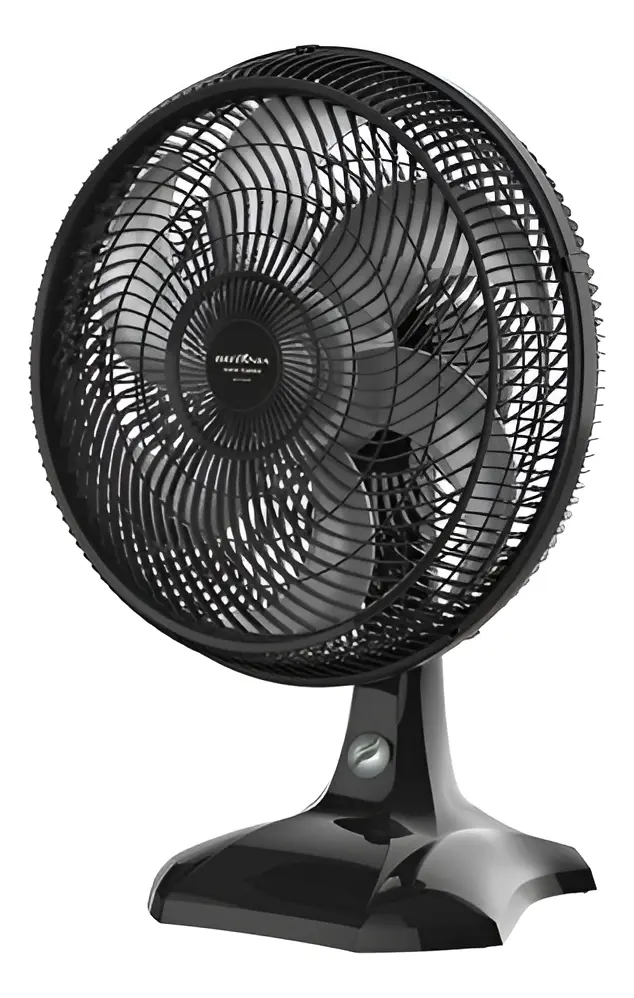 Ventilador de Mesa e Parede Britânia BVT400 Maxx Force 2 em 1, 40cm, 150W, 6 Pás — Preto